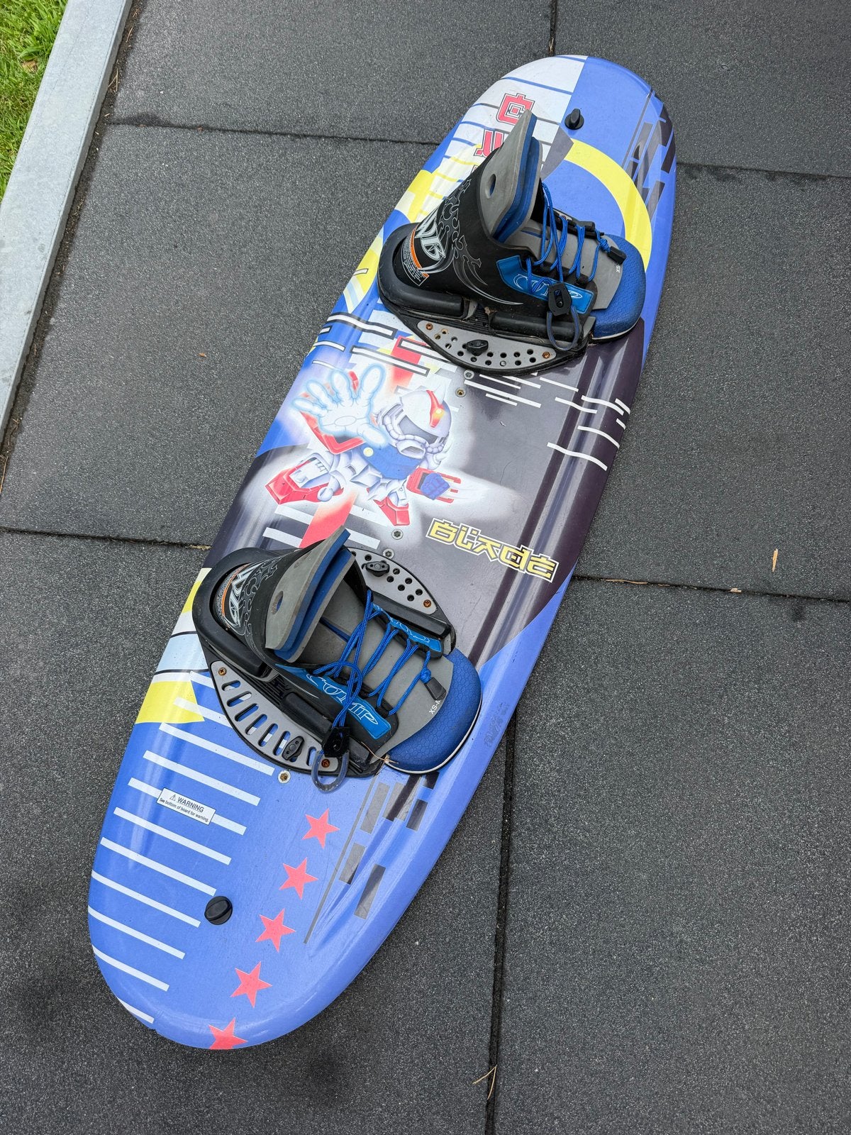 CWB Wakeboard met bindingen in perfecte staat, Ophalen, Zo goed als nieuw, Board en Schoenen