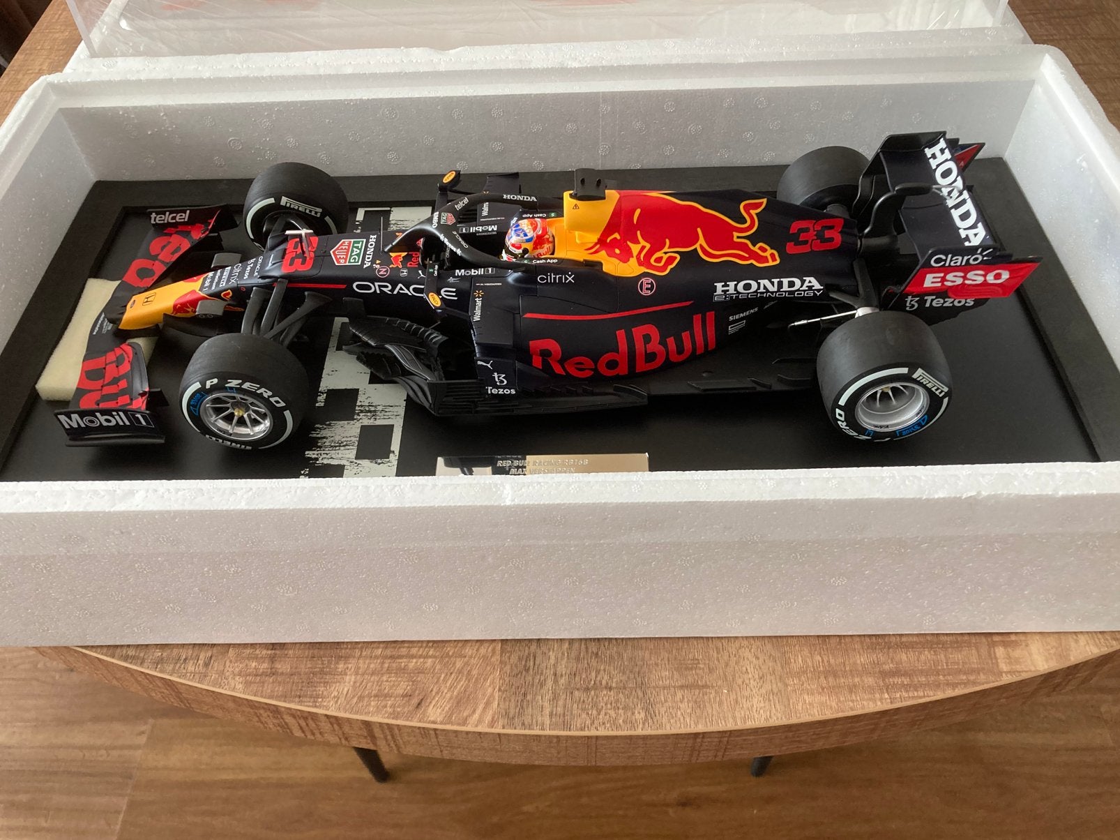 Max Verstappen Red Bull RB16B DUTCH GP 2021 Schaal 1:12, Ophalen, Nieuw, Formule 1