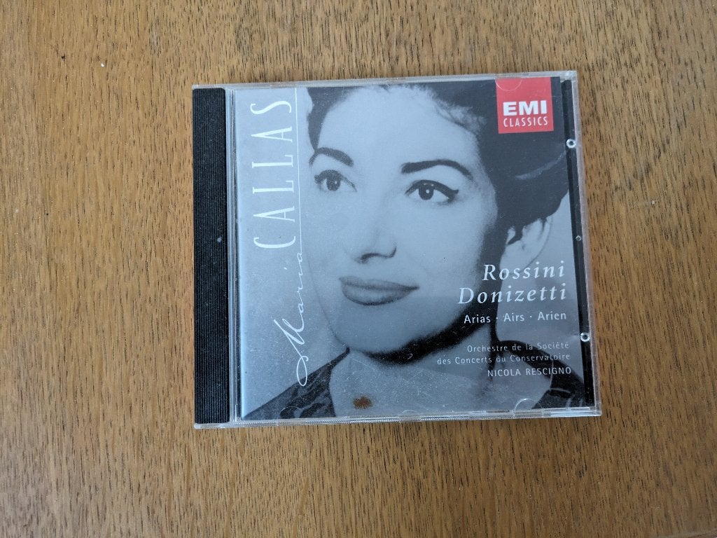 Maria Callas / Rossini - Donizetti/ Arias EMI, Ophalen of Verzenden, Romantiek, Gebruikt, Opera of Operette