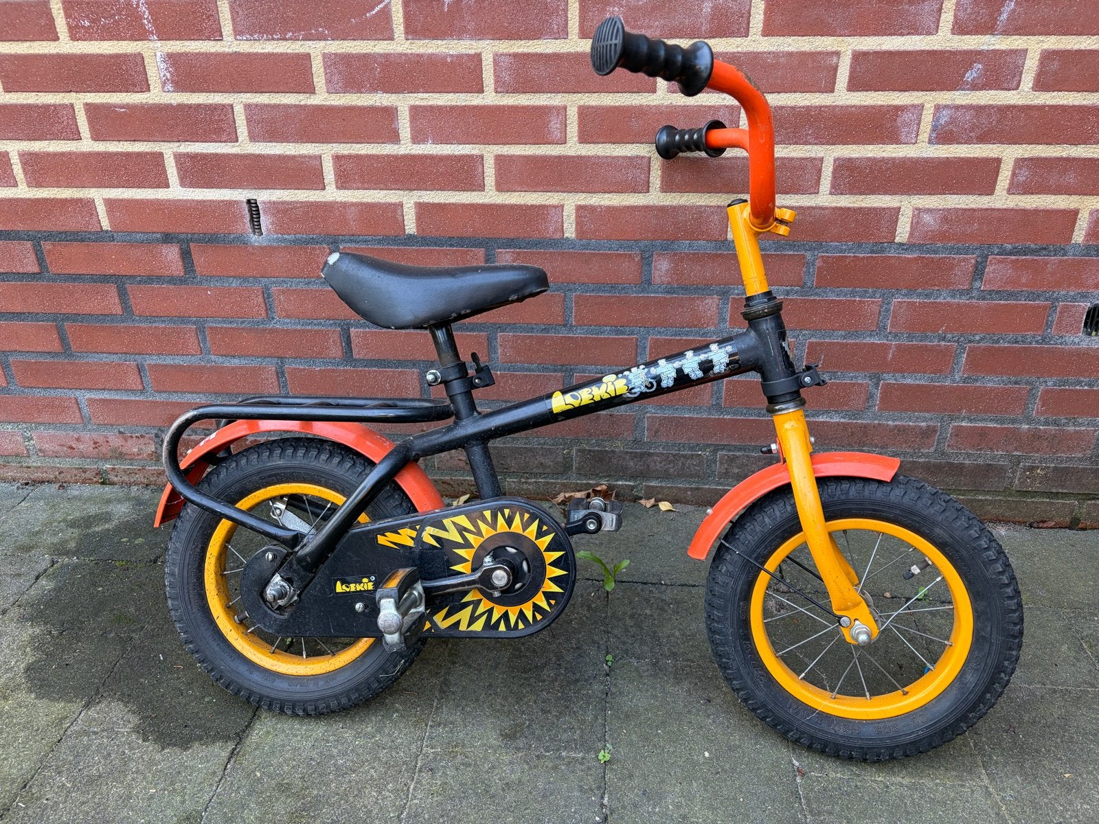 Kinderfiets 12.5 inch met goede banden, Ophalen, Gebruikt, Terugtraprem, Minder dan 16 inch