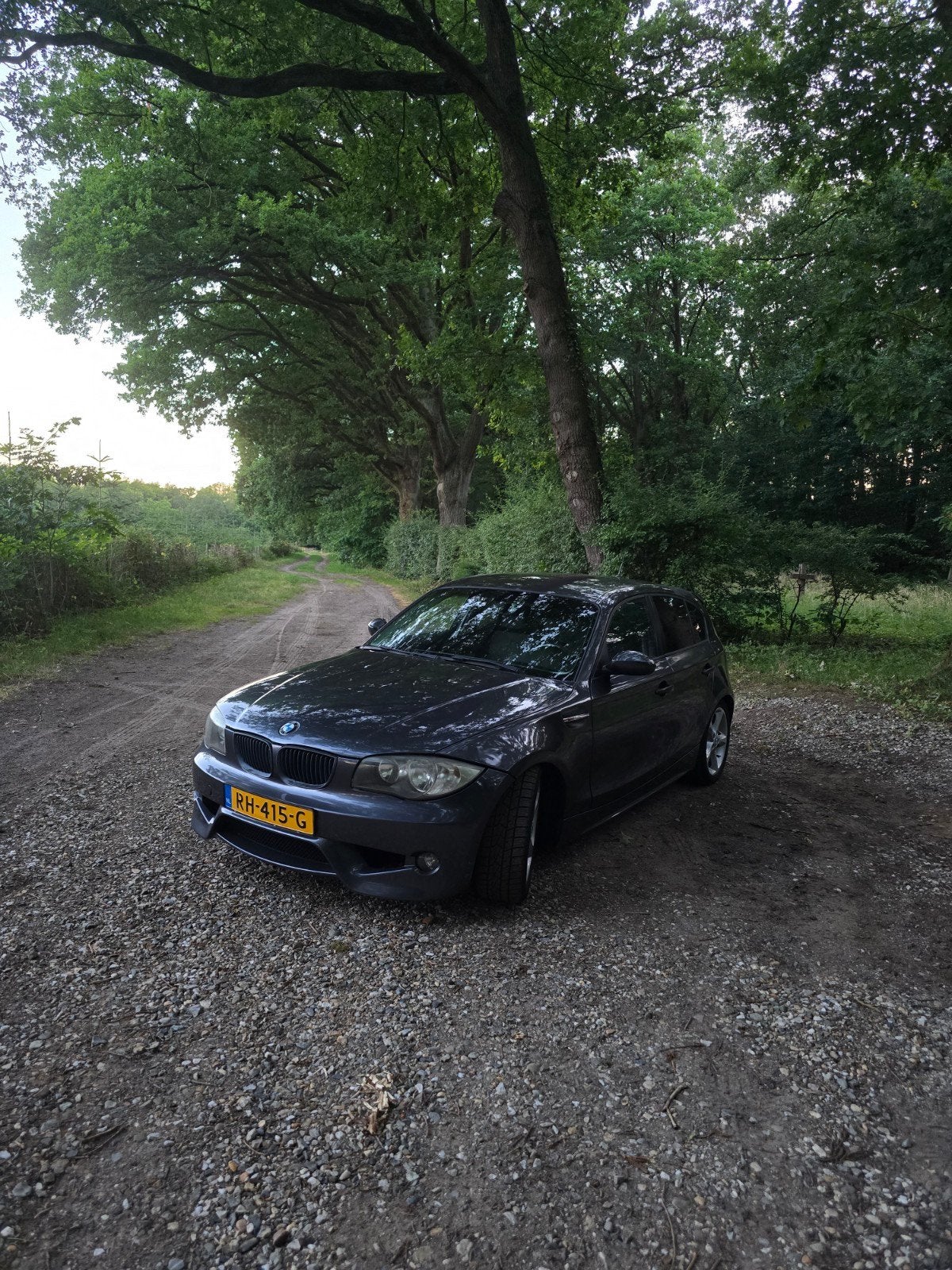 BMW 1-Serie 1.6 116I 2005 Grijs, Auto's, 1596 cc, 4 cilinders, 635 kg, 116 pk