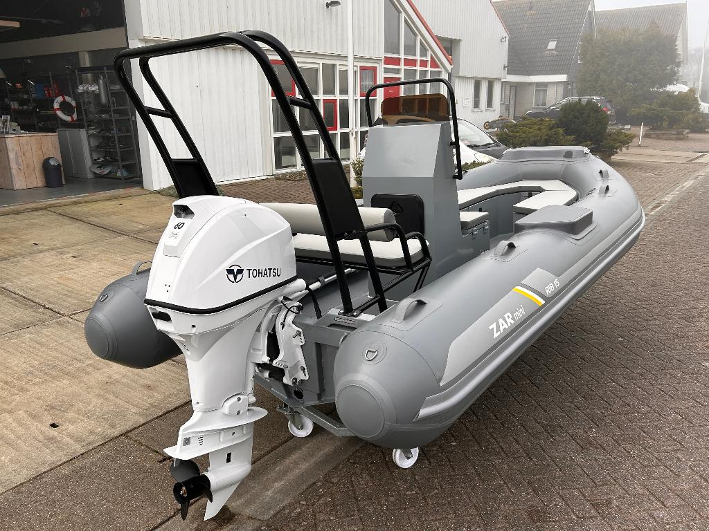 Zarmini RIB 15 Tender set aanbieding, Watersport en Boten, Rubberboten, Ophalen, Aluminium, Nieuw, Motorslot