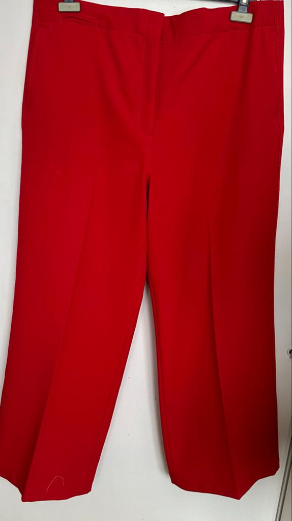 Mooie rode pantalon van Zara maat xxl, Ophalen, Maat 46/48 (XL) of groter, Zo goed als nieuw, Lang