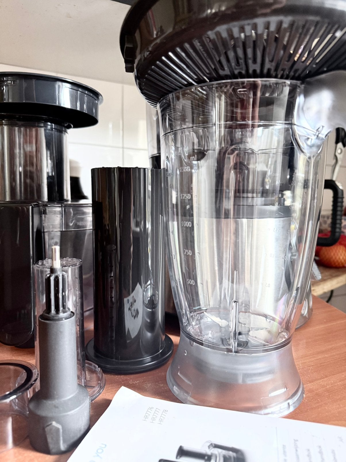 Vrijwel nieuwe keukenmachine : Philips HR7778/00, 4 liter of meer, Ophalen, Zo goed als nieuw, 3 snelheden of meer