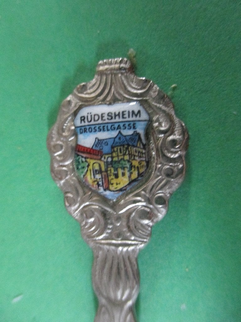 Lepeltje Rudesheim , Duitsland, Verzenden, Zo goed als nieuw