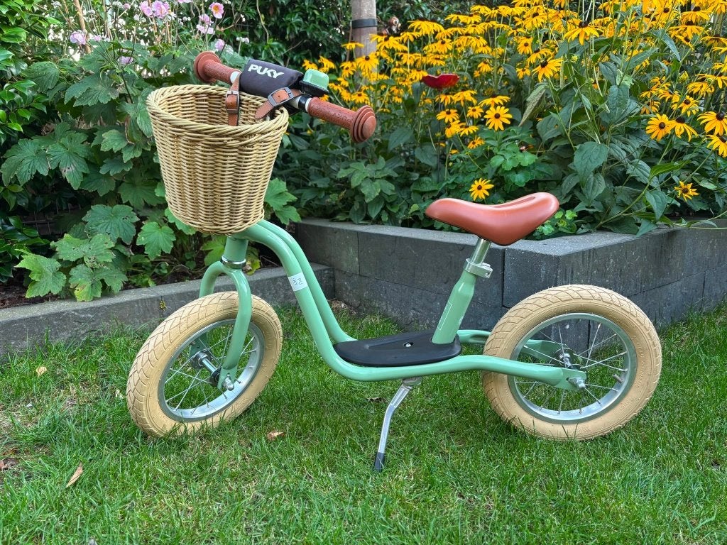 Puky loopfiets classic XL pastel groen met luchtbanden, Ophalen, Zo goed als nieuw, Loopfiets