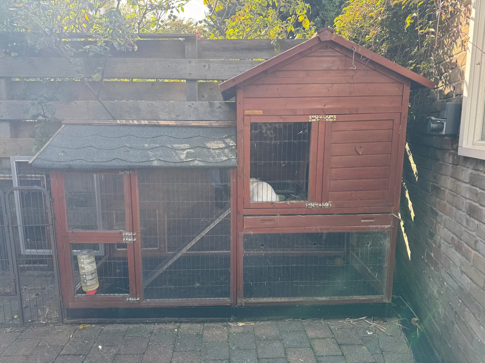 Konijnenhok Prestige afm. 200x90x150, Ophalen, Gebruikt, Overige typen