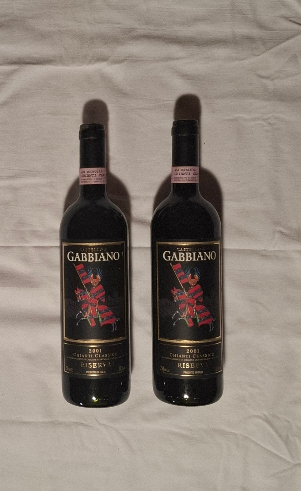 Doos 12 flessen Castello di Gabbiano Chianti Classico Riserv, Verzamelen, Ophalen of Verzenden, Rode wijn