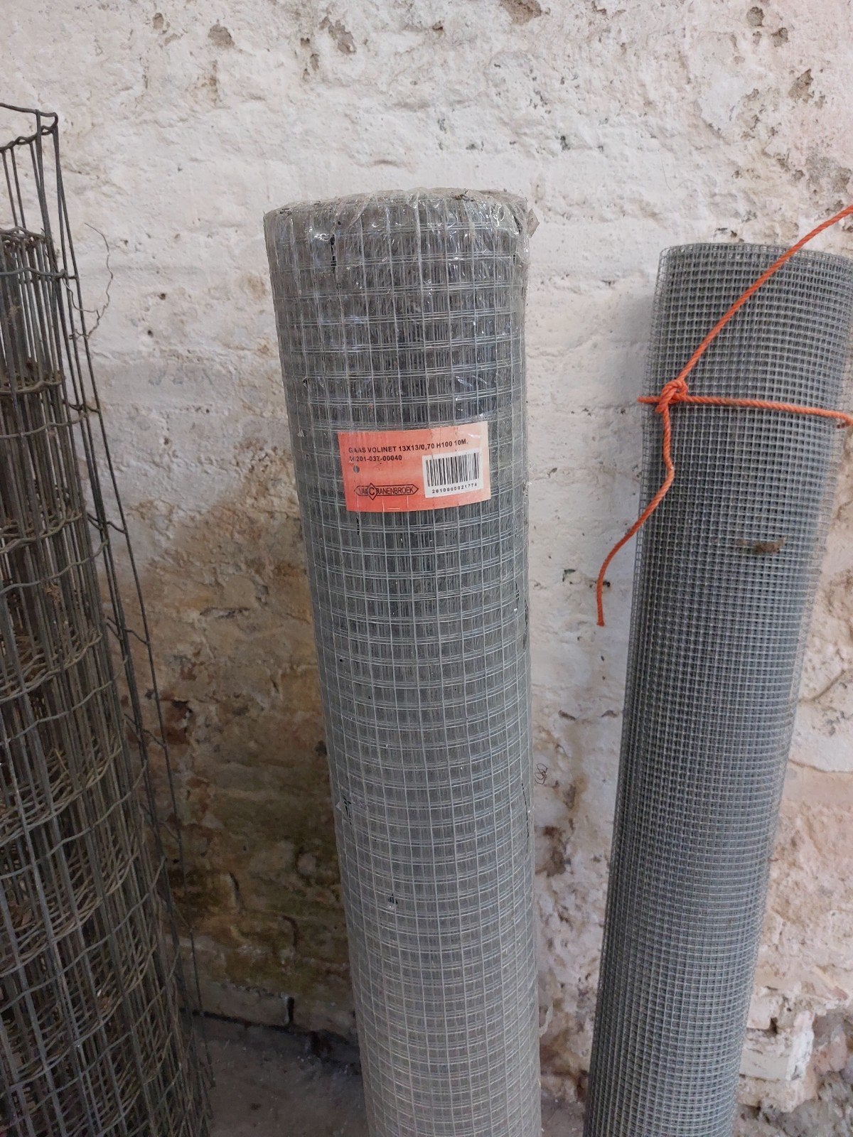 3 rollen gaas. Alle 3 1 meter hoog., Ophalen of Verzenden, Nieuw, Minder dan 10 meter, Gaas
