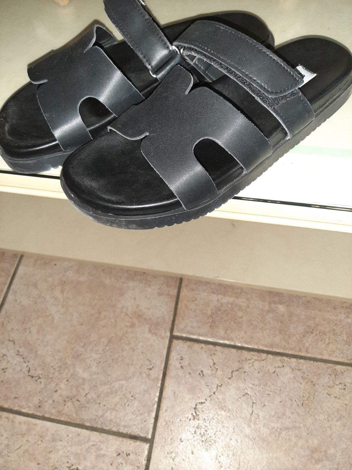 Steve Madden slippers maat 40 - slechts 1x gedragen, Ophalen, Steve madens, Zwart, Zo goed als nieuw