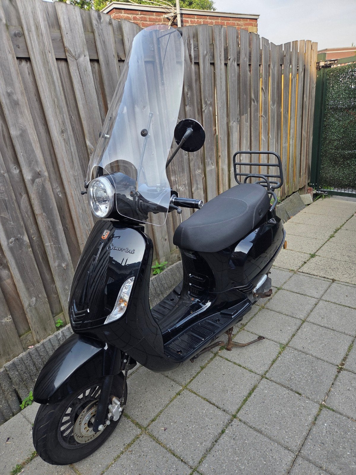 La Souris sourini scooter - Zwart - blauw kenteken, Gebruikt, Benzine, Ophalen, Overige merken