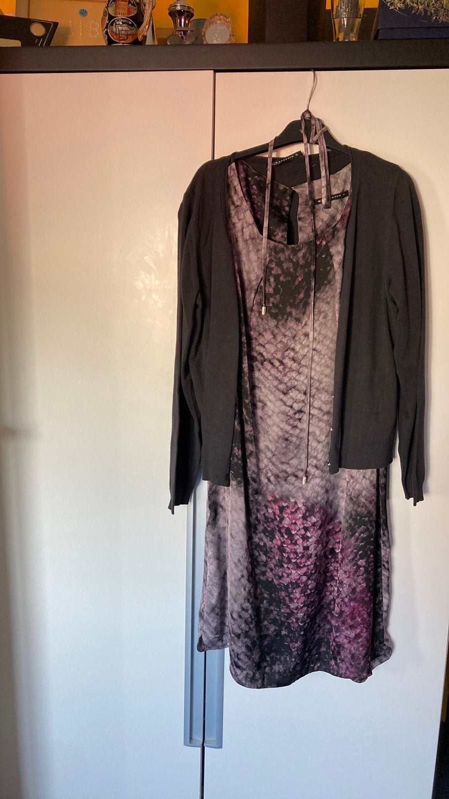 Expresso set xl jurk plus vest zgan, Ophalen of Verzenden, Zo goed als nieuw, Maat 46/48 (XL) of groter, Onder de knie