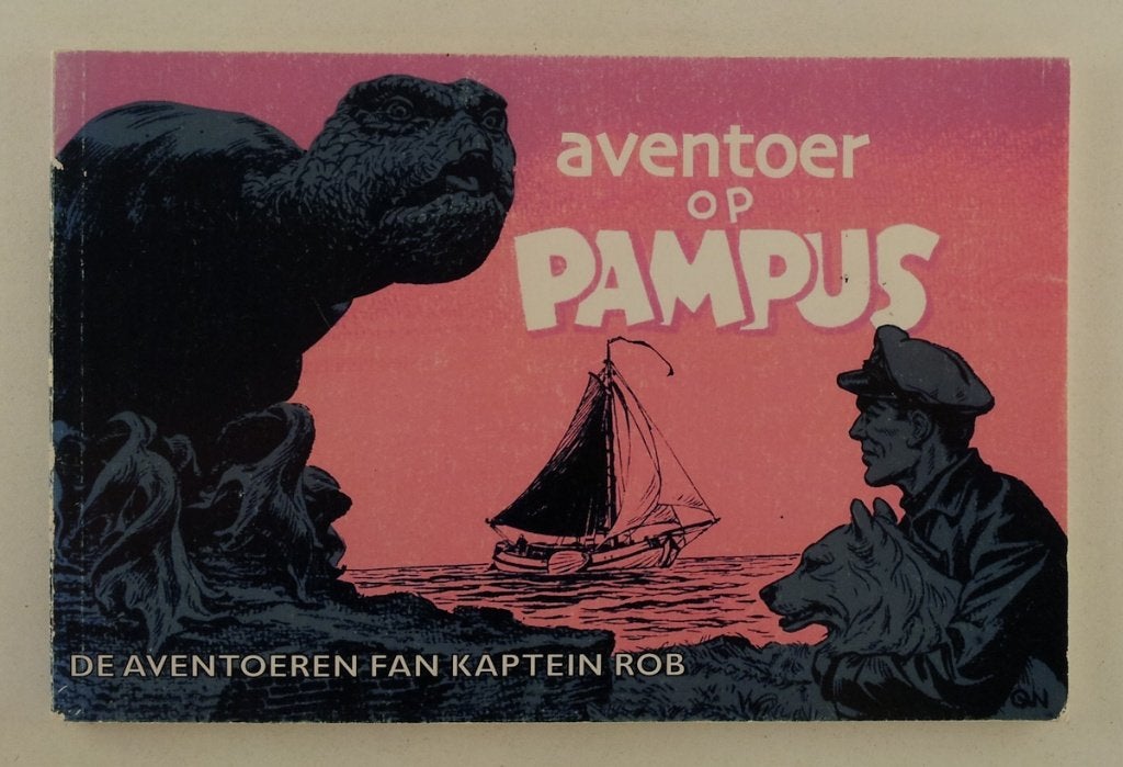 Kuhn, Pieter J. - Aventoer op Pampus / De aventoeren fan ka, Eén stripboek, Verzenden, Gelezen