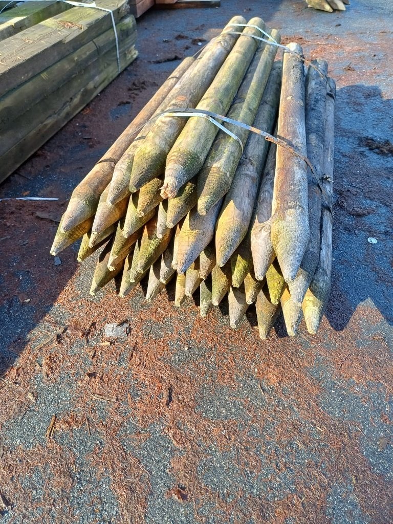 Grenen gefreesd 120cm Ø 7,5cm onbehandeld nr. 651, Ophalen, Nieuw, Minder dan 180 cm, Planken
