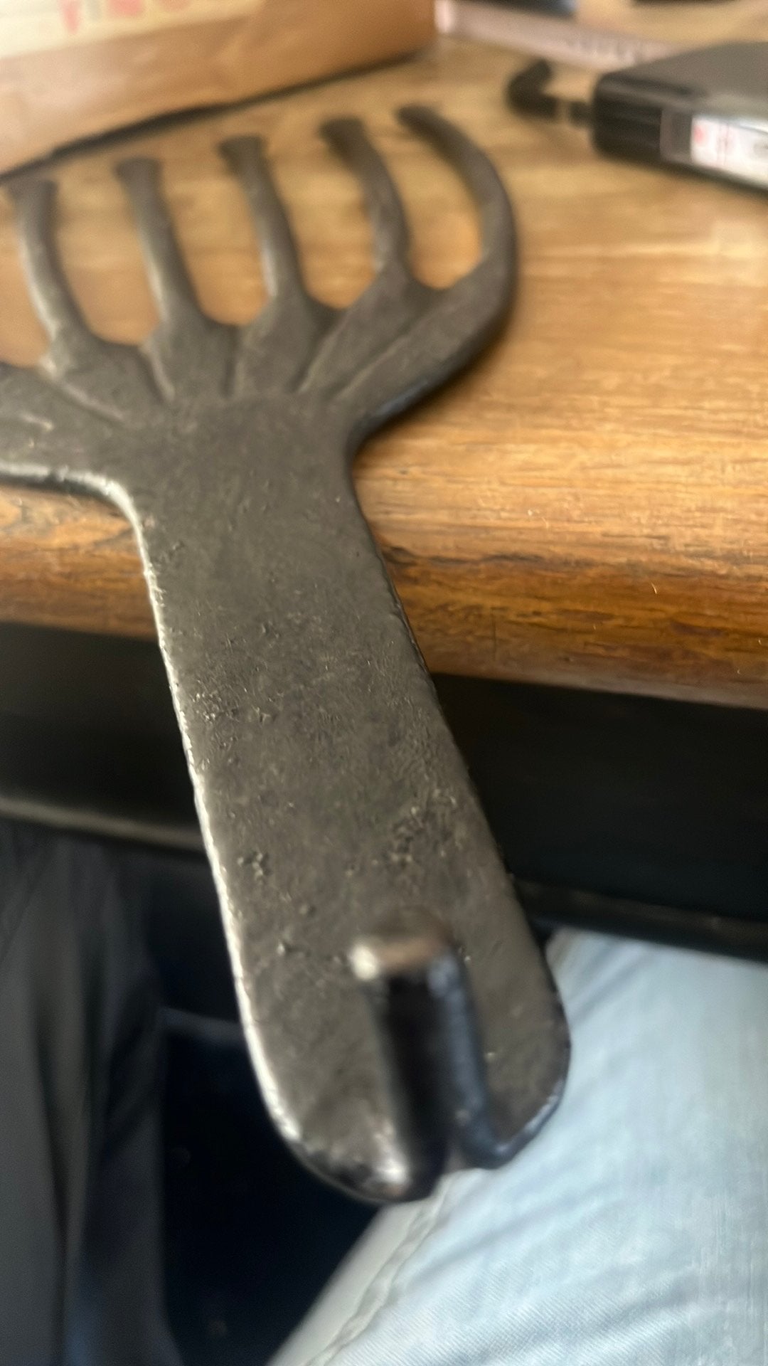 Prachtige Antieke Palingsteker (18e/19e Eeuw)  Volkskunst, Antiek en Kunst, Antiek | Gereedschap en Instrumenten, Ophalen of Verzenden