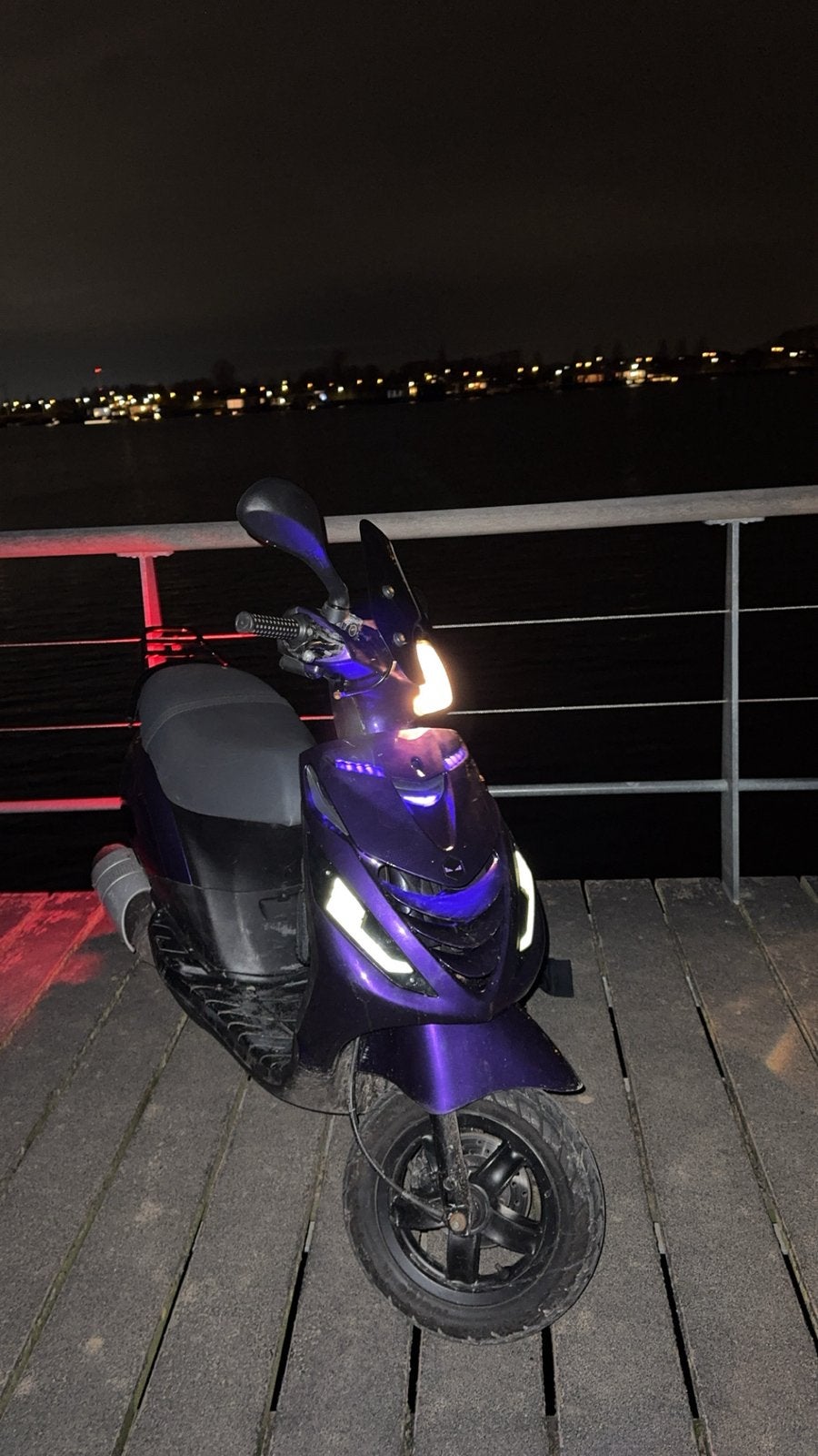 Midnight purple rs1 zip kappen, Ophalen