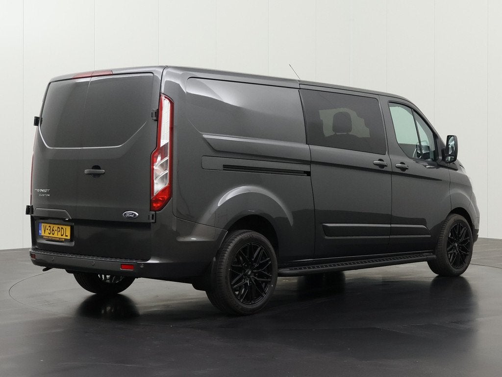 Ford Transit Custom 130PK Automaat Lang Dubbele Cabine Rapto, Gebruikt, 4 cilinders, Bedrijf, Diesel