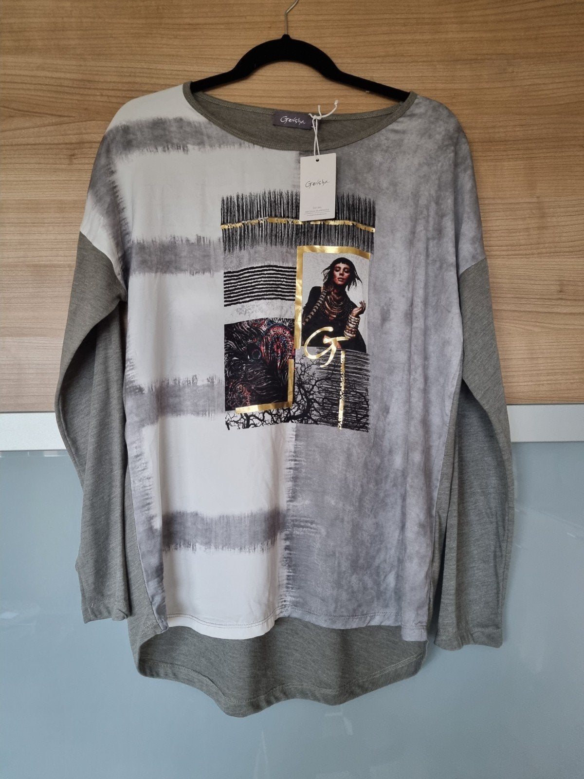 Geisha shirt maat S (nieuw), Kleding | Dames, T-shirts, Geisha, Nieuw, Ophalen of Verzenden, Lange mouw
