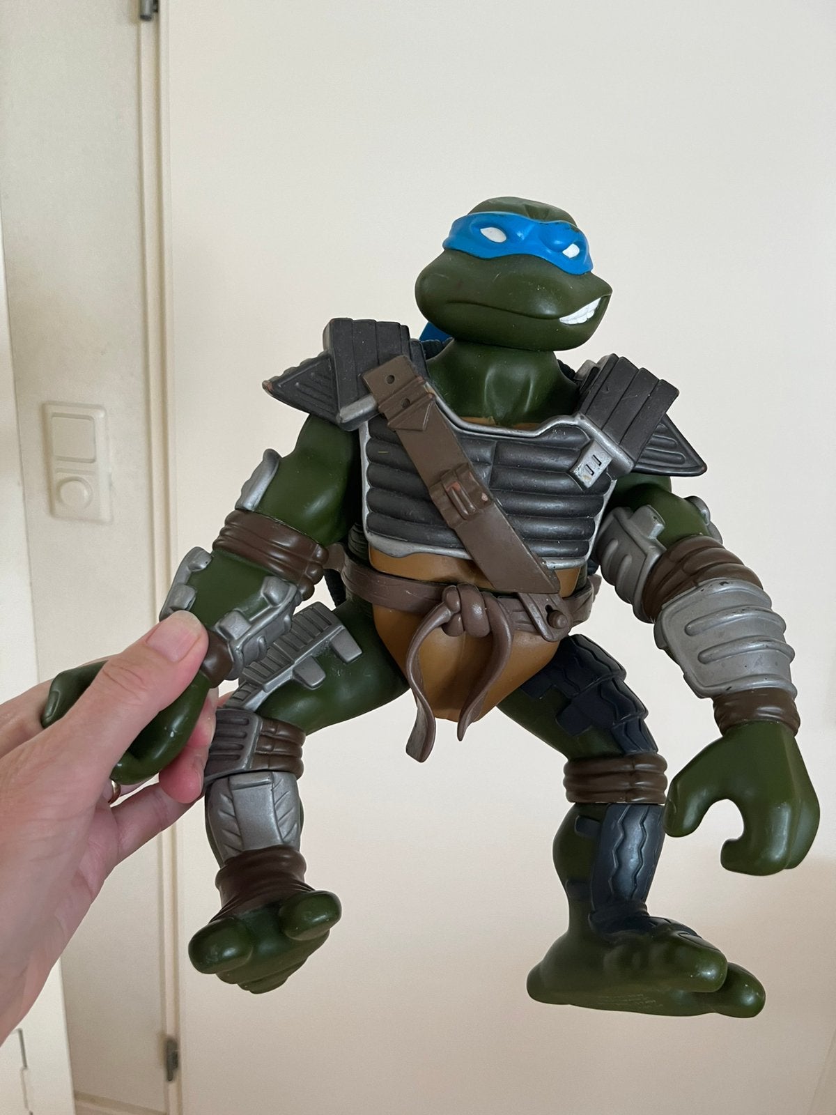Teenage Mutant Ninja Turtles Leonardo actiefiguur, Ophalen of Verzenden, Gebruikt