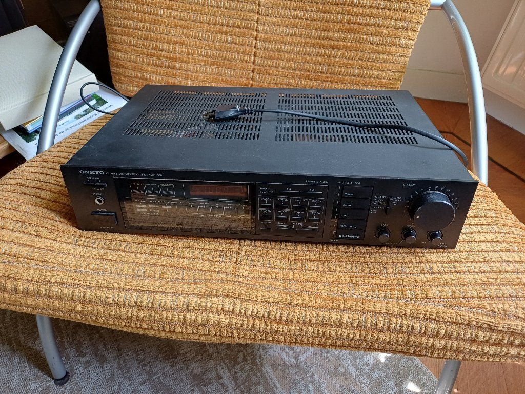 Versterker onkyo, Audio, Tv en Foto, Ophalen, Gebruikt, 120 watt of meer, Onkyo