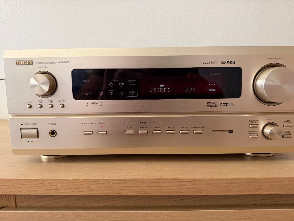 Denon AVR-2803, Gebruikt, 70 watt of meer, 5.1-systeem, Overige spelers