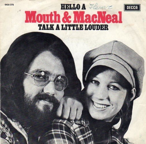Mouth & MacNeal : Hello A (1972), Gebruikt, Fotohoes, 7 inch, Ophalen of Verzenden