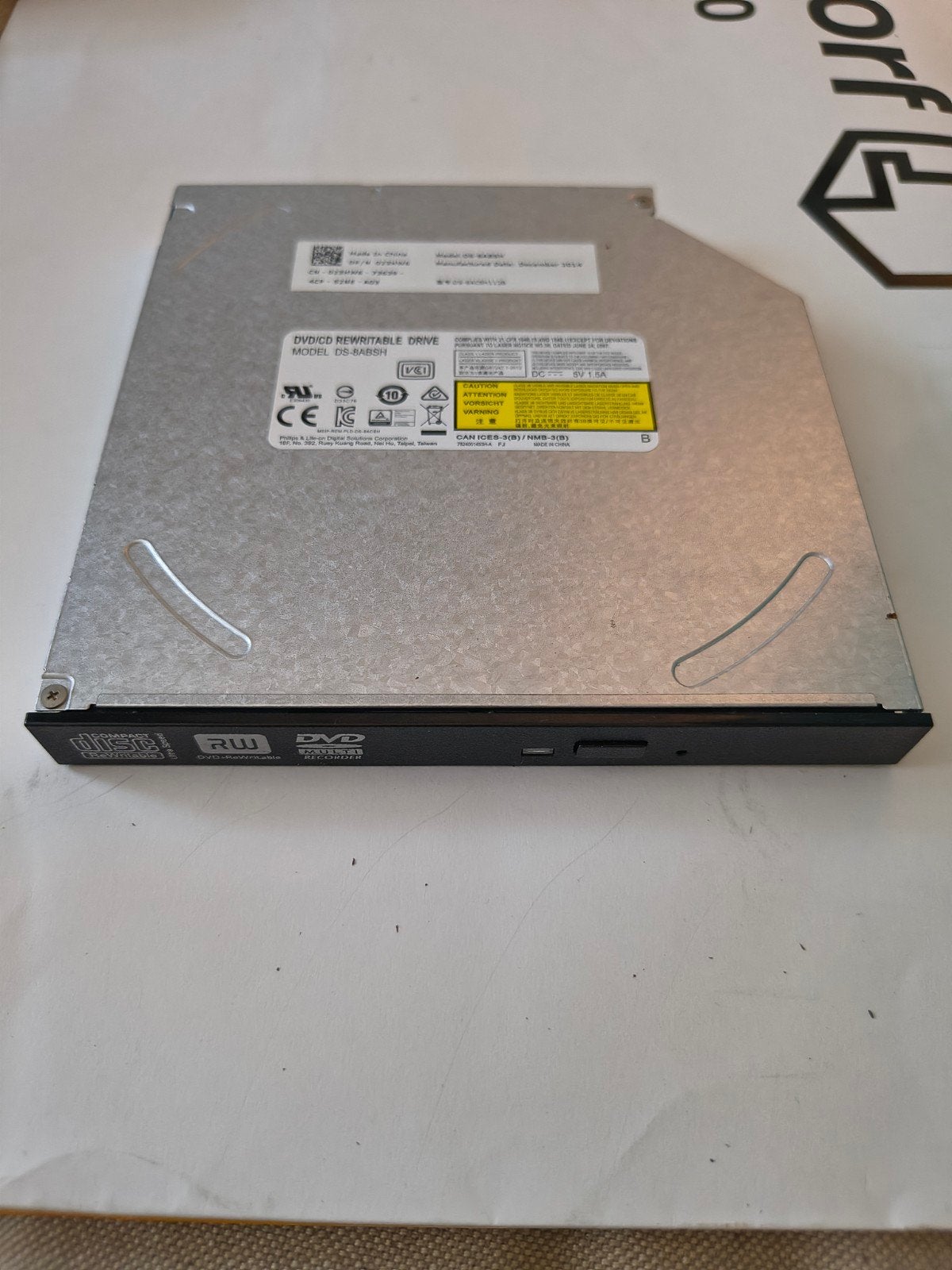 DELL DVD multi recorder, PN: 023HW6. Model: DS-8ABSH, Computers en Software, Intern, Gebruikt, Cd, Ophalen of Verzenden