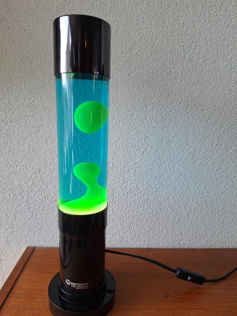 Vintage 90's Mathmos Jet lavalamp, Ophalen of Verzenden, Zo goed als nieuw