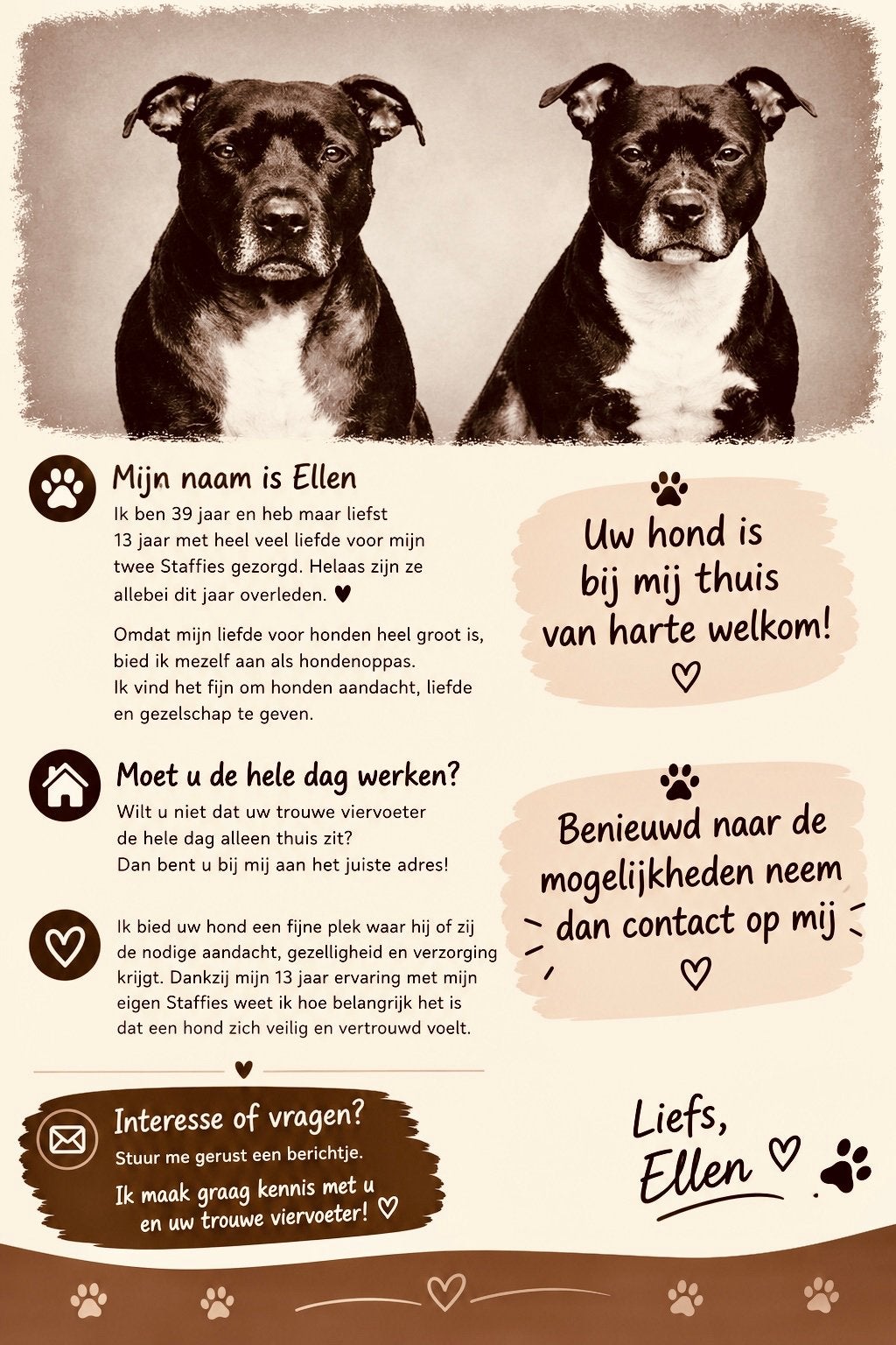Honden oppas aangeboden, Dieren en Toebehoren, Ophalen of Verzenden