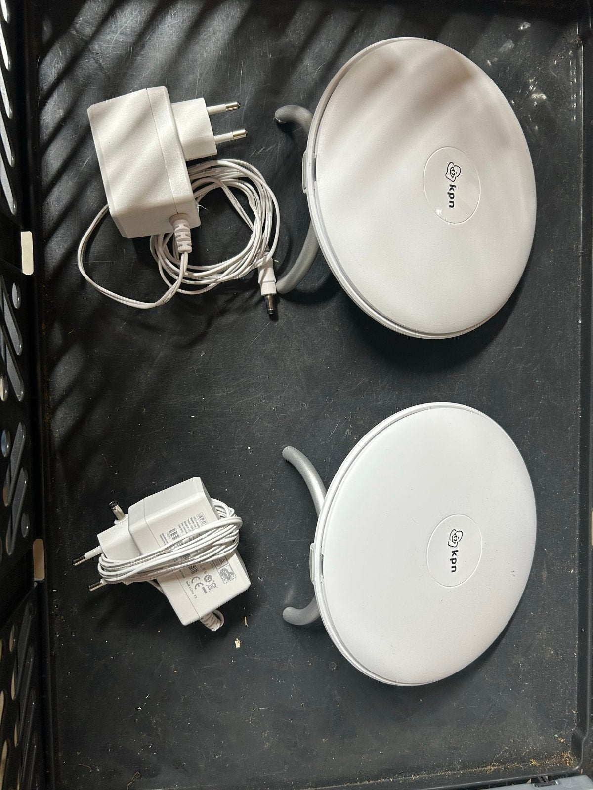 KPN SuperWifi Punten (2 stuks) - Verbeter je WiFi!, Computers en Software, WiFi-versterkers, Ophalen, Zo goed als nieuw