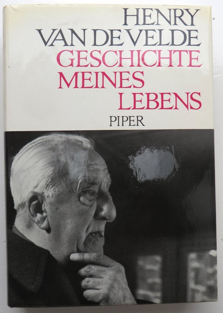 Henry van de Velde, Geschichte meines Lebens, Ophalen of Verzenden, Zo goed als nieuw, Architecten