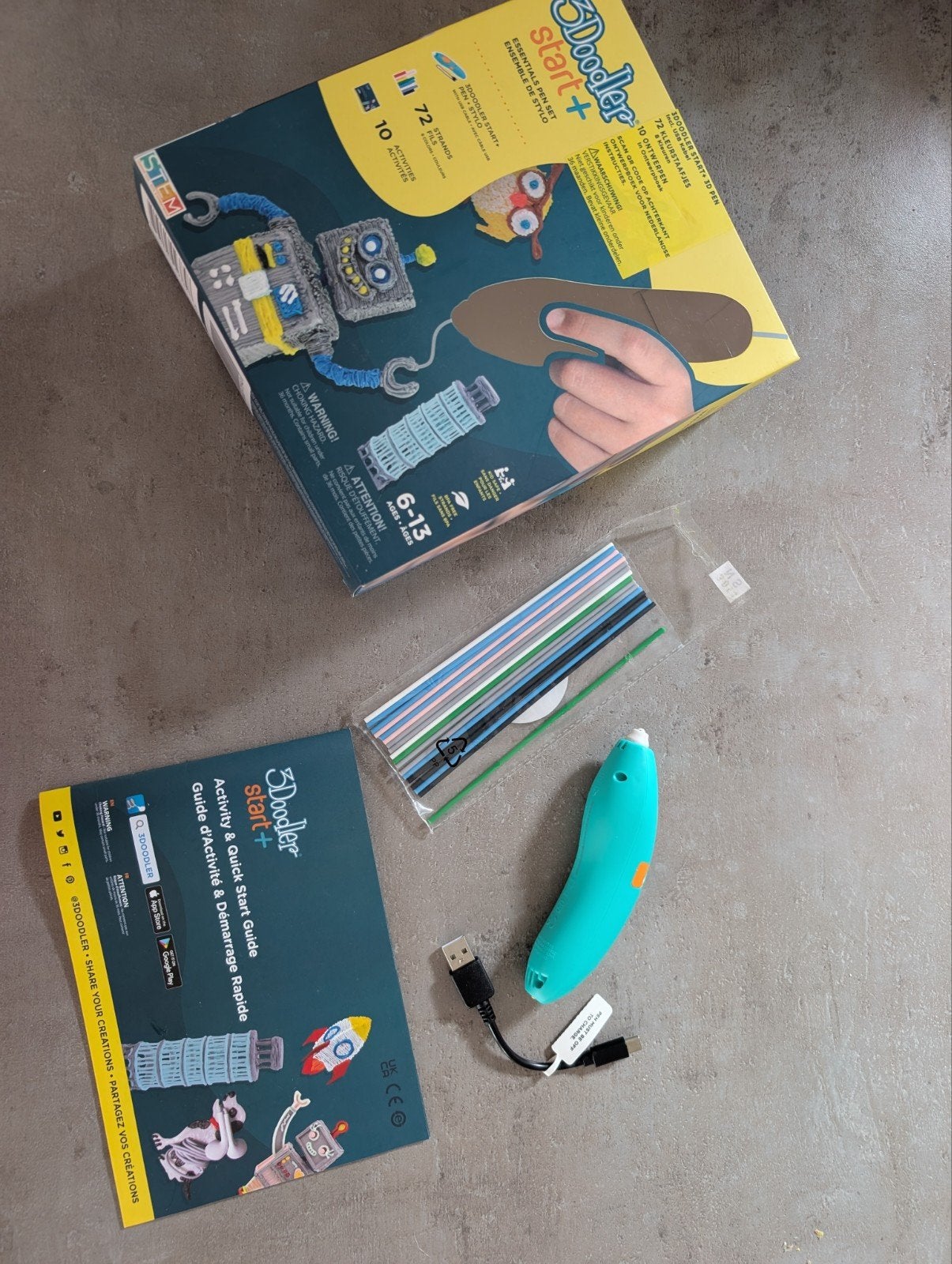 3 Doodler start+ vanaf 6 jaar, Ophalen of Verzenden
