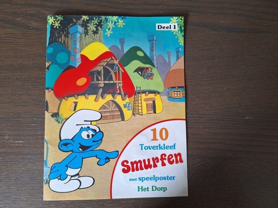 Smurfen Toverkleef Speelposters Deel 1, 2 en 3, Verzamelen, Speelgoed, Ophalen of Verzenden