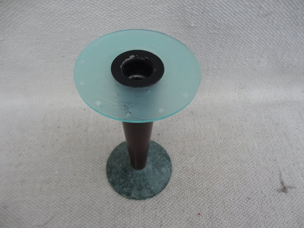 SET[2 stuks] Vintage Memphis stijl kandelaar jaren 70, Huis en Inrichting, Woonaccessoires | Kandelaars en Kaarsen, Overige materialen