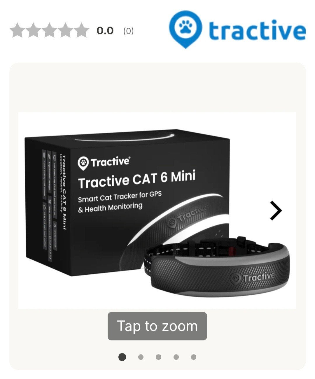 gezocht Tractive CAT 6 Mini – GPS Tracker & Health Monitor B, Dieren en Toebehoren, Ophalen, Zo goed als nieuw