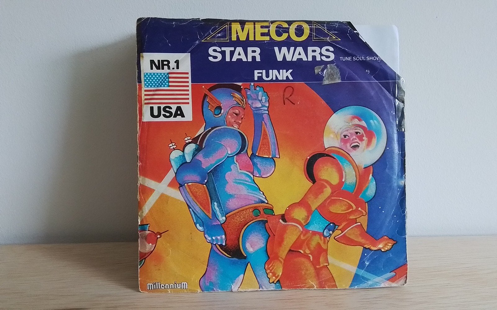 Meco - star wars, Cd's en Dvd's, Vinyl Singles, Ophalen of Verzenden, Zo goed als nieuw, 12 inch, Jazz en Blues