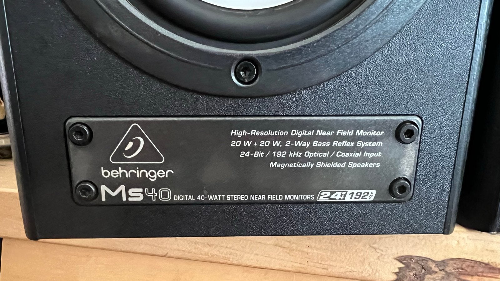 Behringer MS40 Digitale Studiomonitoren - Zo goed als nieuw, Ophalen of Verzenden, Zo goed als nieuw, Minder dan 60 watt, Overige merken