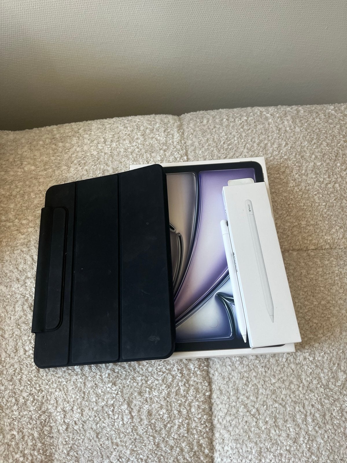 Apple iPad Air 11-inch (M3) 128GB + Apple Pencil & Hoes, Computers en Software, Apple iPads, Apple iPad Air, 11 inch, Ophalen of Verzenden