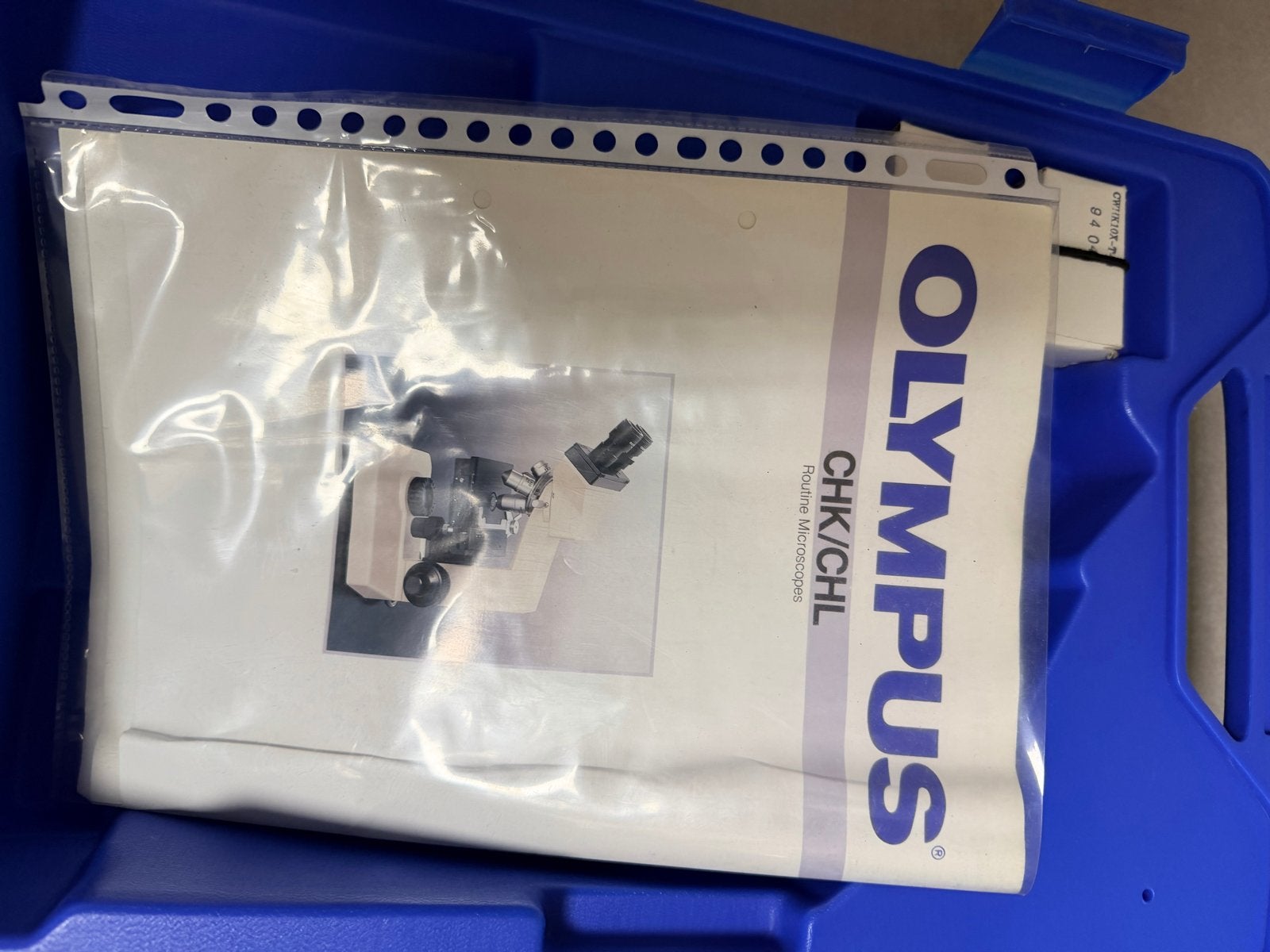 Olympus CHK/CHL Routine Microscoop met Koffer, Ophalen, Gebruikt, 400x tot 1000x, Biologische microscoop