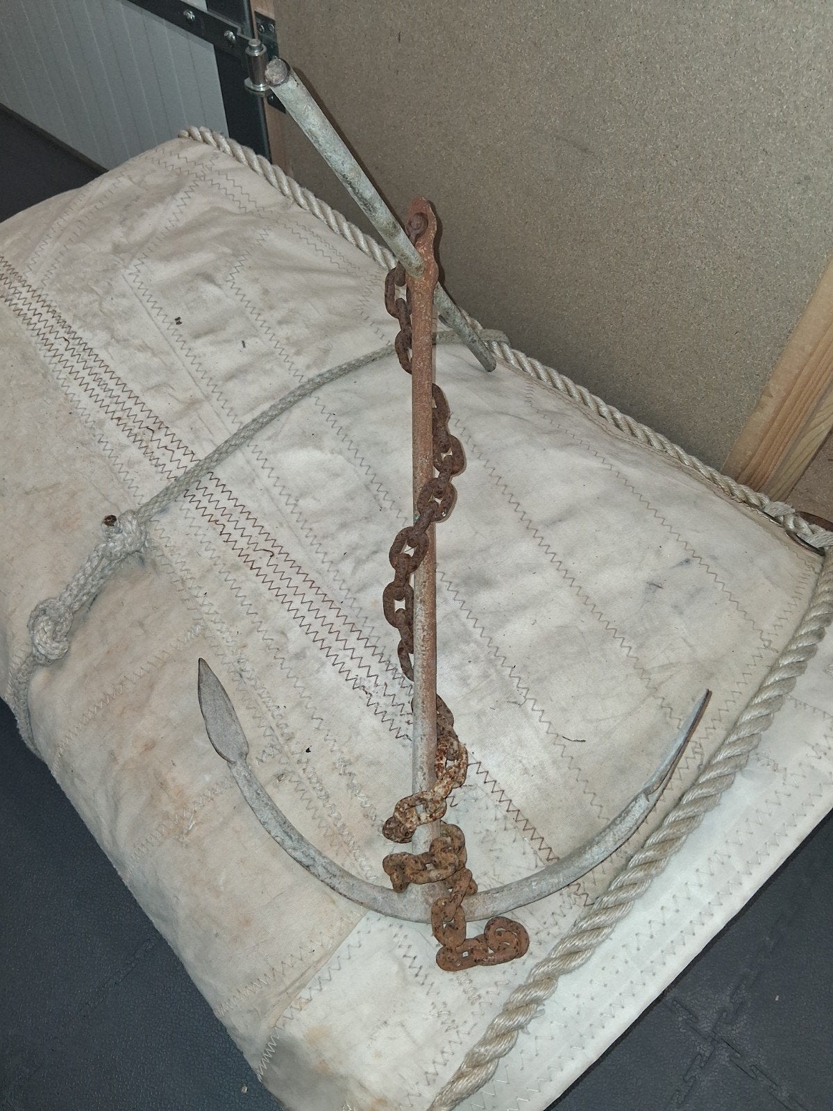 Verzinkt anker met ketting, Ophalen, Gebruikt, Overige typen