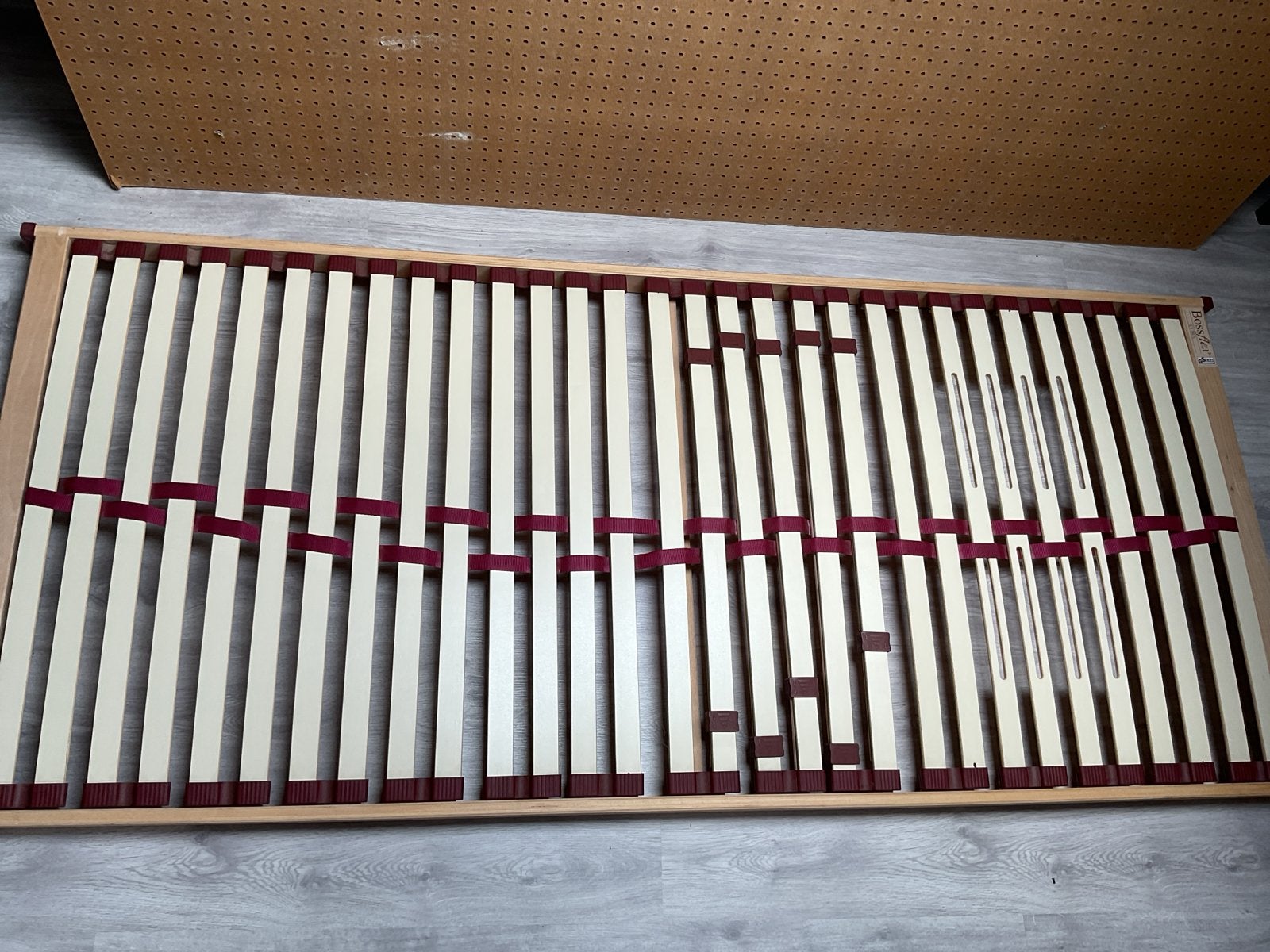 Eenpersoons lattenbodem 90x210 cm - Bossflex Extra, Huis en Inrichting, Slaapkamer | Matrassen en Bedbodems, Ophalen, Gebruikt