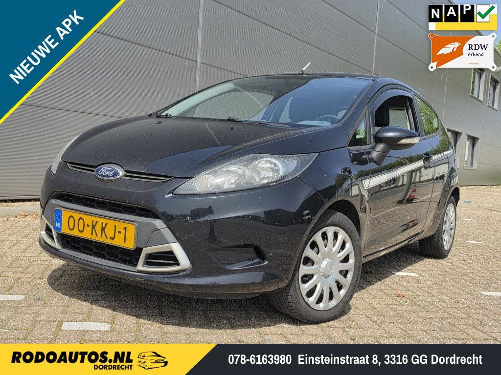 Ford Fiesta 1.25 Limited 3Drs Airco Distr. vv Nw APK ✅, Euro 5, Gebruikt, 4 cilinders, 60 pk