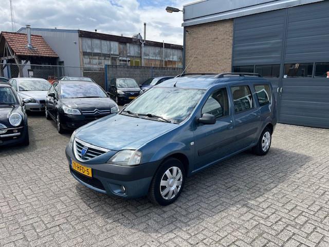 Dacia Logan MCV 1.6-16V Lauréate//Nette auto, Auto's, Stof, Gebruikt, 4 cilinders, Origineel Nederlands