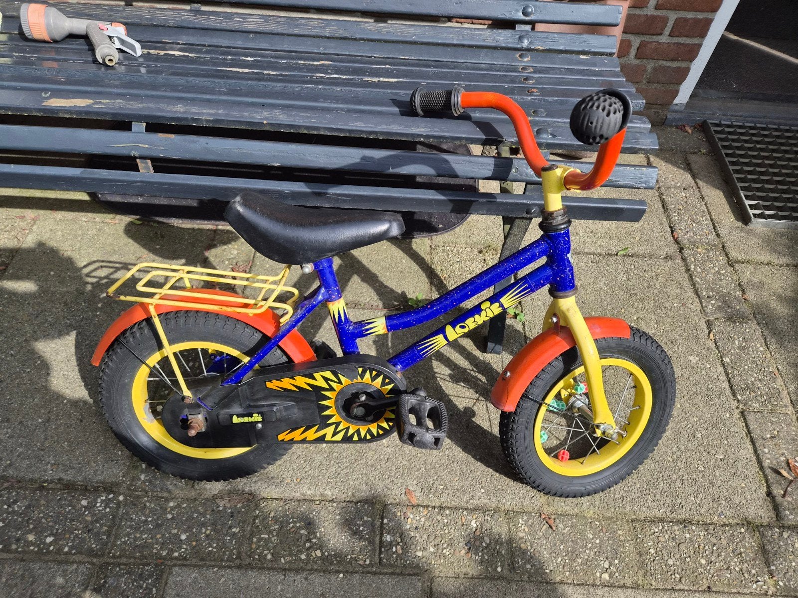 loeki kinderfietsje, Ophalen, Terugtraprem, Gebruikt, Loekie