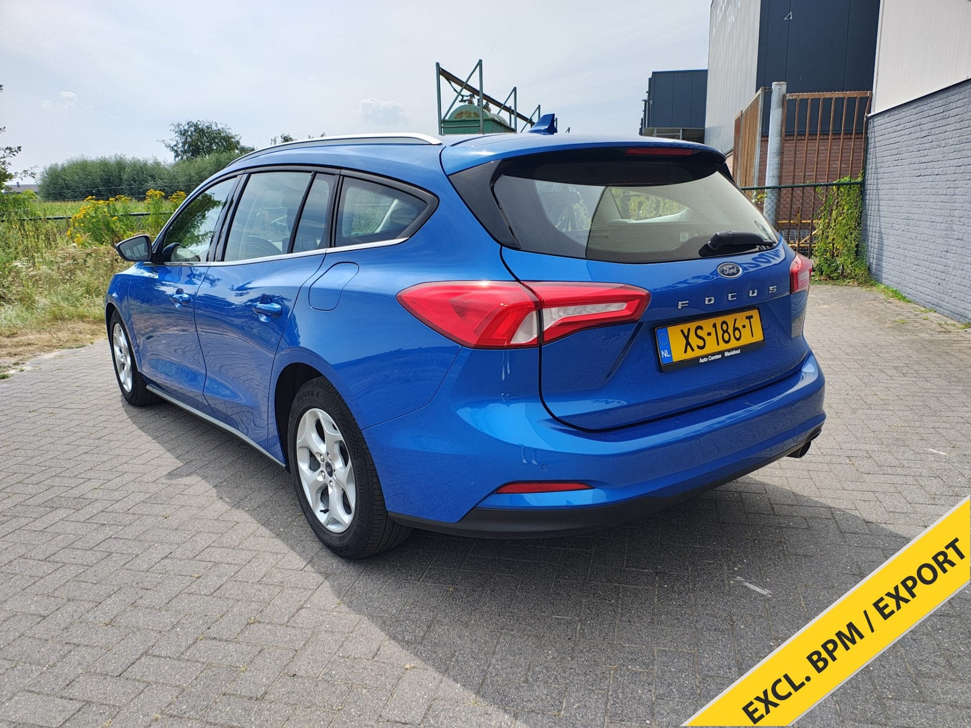 Ford FOCUS Wagon 1.5T 150PK Stoel+Stuur+Voorruitverwarming N, Stof, Blauw, Origineel Nederlands, Handgeschakeld