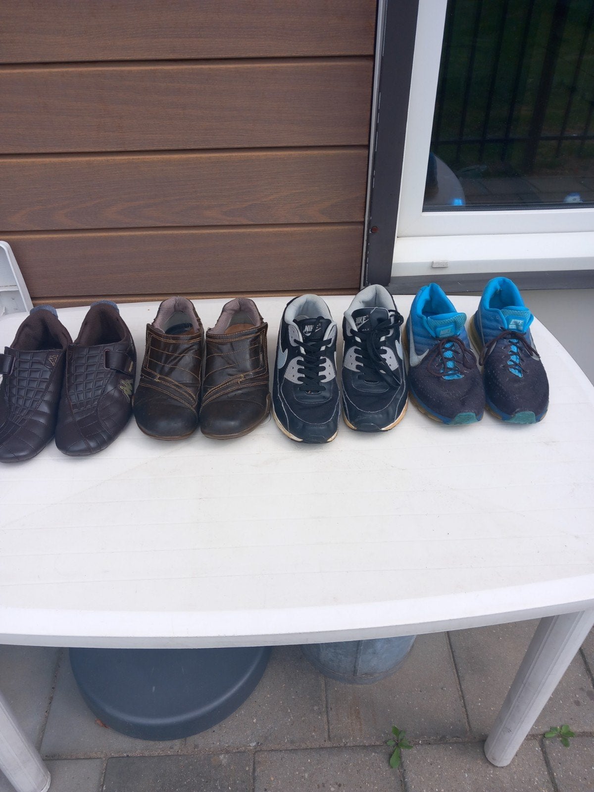 4 paar herenschoenen mt 43 samen € 15., Ophalen