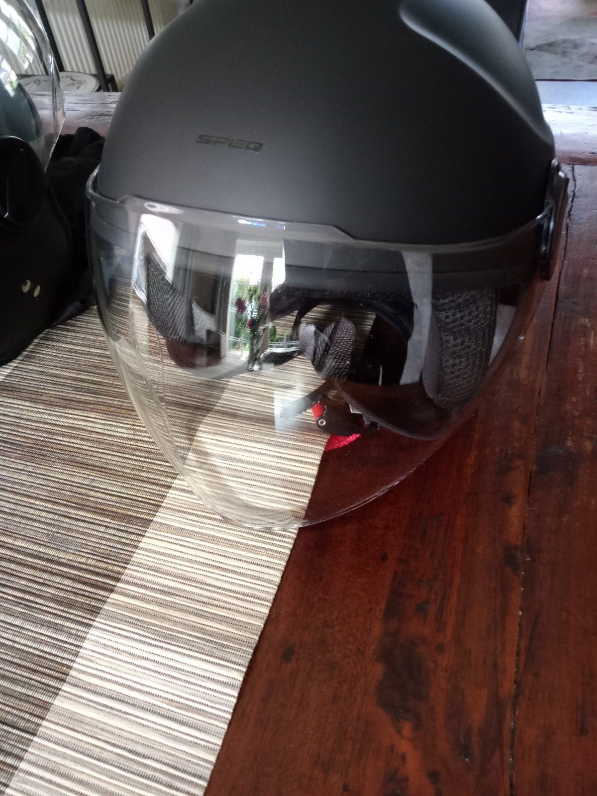Jet bromfiets helm maat 57/58, Ophalen, Zo goed als nieuw, Medium, JET