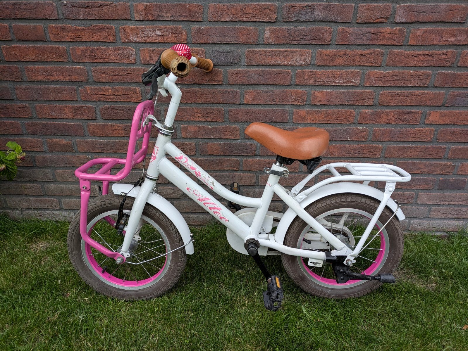 kinderfiets 12inch, Ophalen, Terugtraprem, Gebruikt, 14 inch of minder
