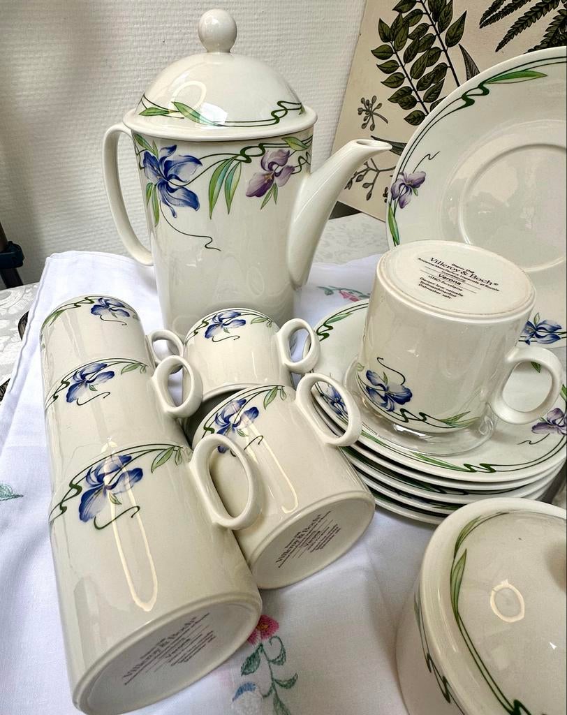 Villeroy & Boch Verona servies - theepot, kopjes, schotels, Ophalen of Verzenden