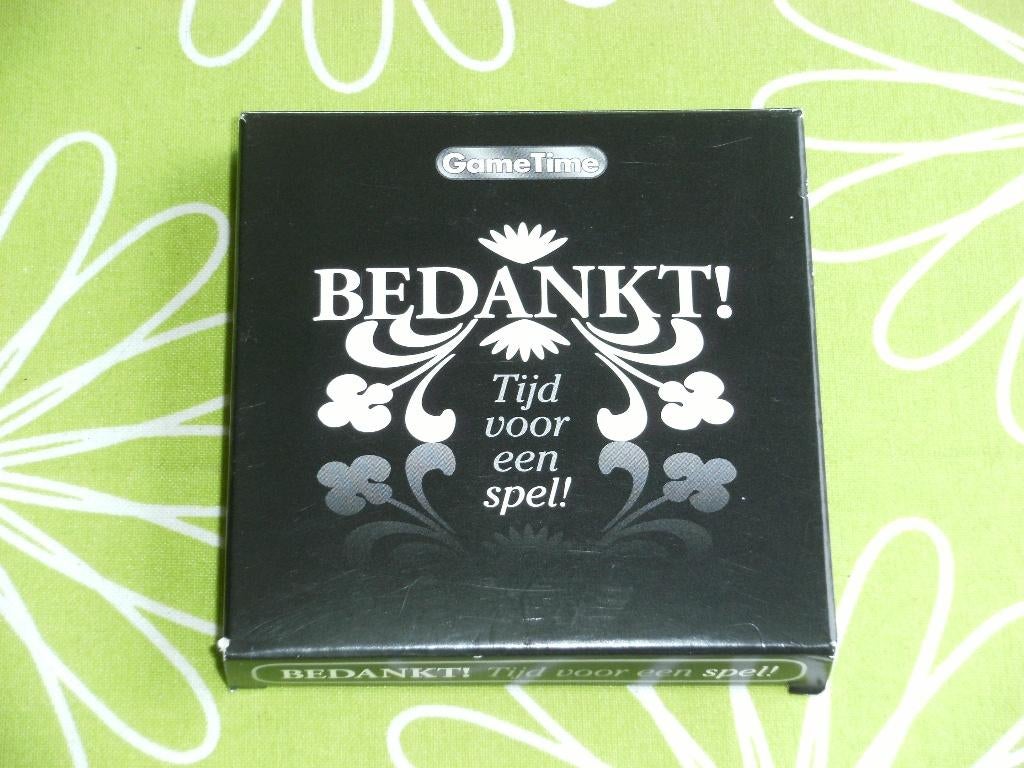 Nieuw: Bedankt - Tijd voor een spel, Hobby en Vrije tijd, Vijf spelers of meer, Ophalen of Verzenden, Nieuw